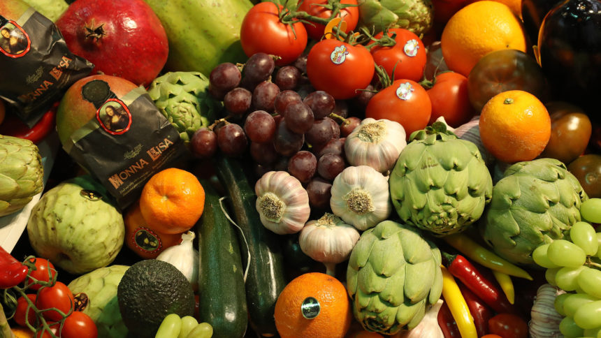 fruits and veggies, boxed meals