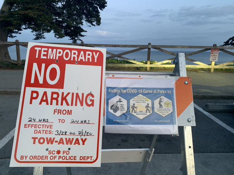 west cliff closure