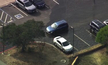The damage currently being caused by flooding is due to high tides