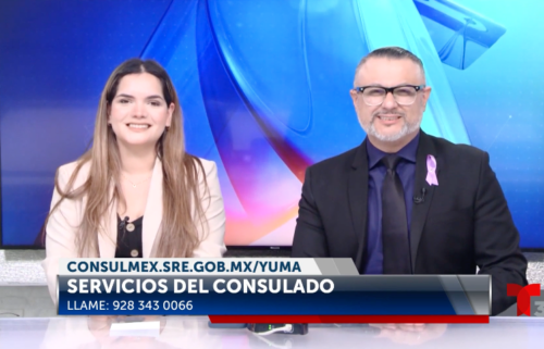 Acuda a los Servicios de Octubre que ofrece el Consulado de Mexico en Yuma