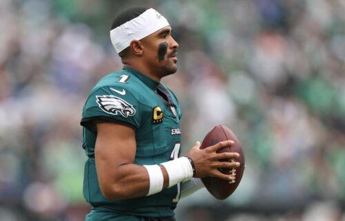 Jalen Hurts’ clots might have originated with a calf injury he received during an October 4 game against the Los Angeles Rams.