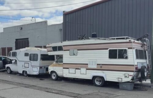 The city has posted notices warning residents that RVs parked along 75th Avenue and Hawley Street will be removed starting this week.